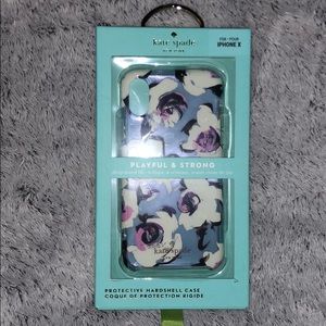 Kate Spade floral iPhone X case